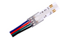 4 PIN COB STRIP TO WIRE RGB 10MM (5 PACK)