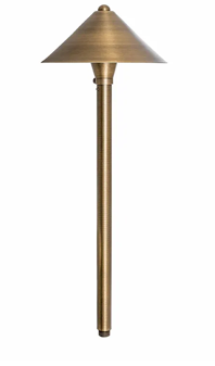 AREA LIGHT LANDSCAPE 12V SOLID BRASS-BZ