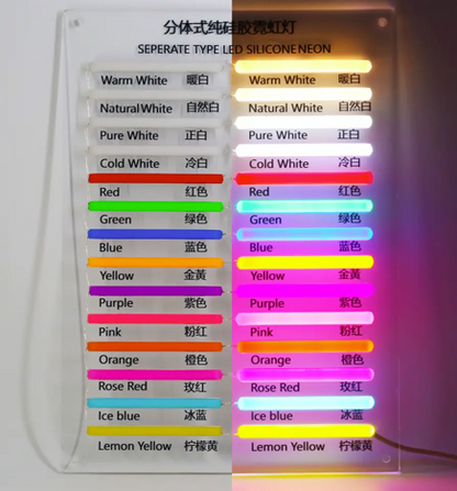 LED NEON TUBE S STRIP TAPE FLEXIBLE 32.8FT