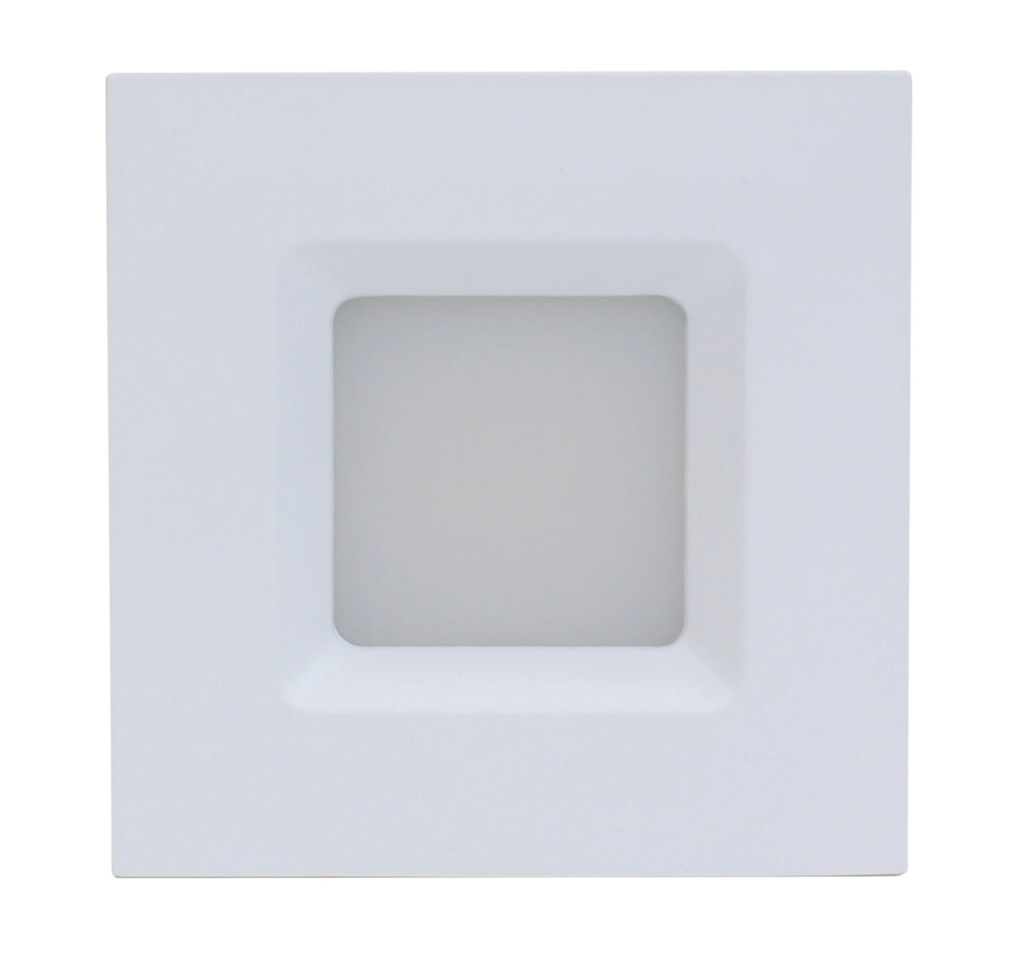 RECESS CAN 4" SQUARE SMOOTH LED