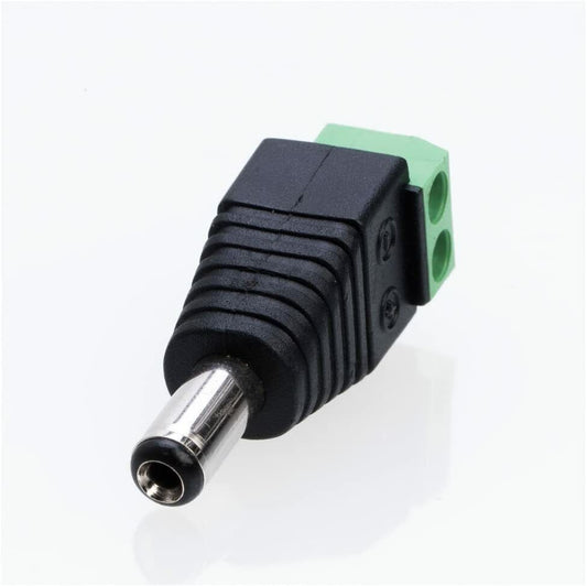 ADAPTER DC POWER SOCKET TO 2 PIN SCREW TERMINAL MALE (5)